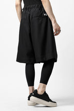 画像をギャラリービューアに読み込む, Y-3 Yohji Yamamoto ELEGANT THREE STRIPES TAILOR-SHORTS (BLACK)