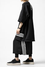 Load image into Gallery viewer, Y-3 Yohji Yamamoto ELEGANT 3 STP WIDE SHORTS / POLY TWILL (BLACK)