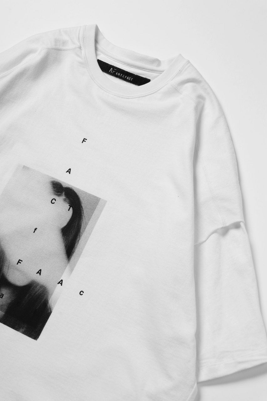 A.F ARTEFACT "TWINS" LAYERED OVER SIZE TOPS (WHITE)