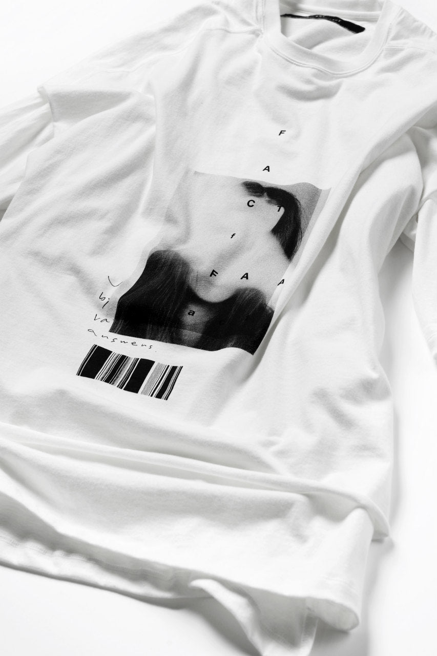 A.F ARTEFACT "TWINS" LAYERED OVER SIZE TOPS (WHITE)