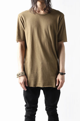 thomkrom CROSS BACK T-SHIRT (HONEY)