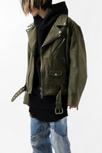 画像をギャラリービューアに読み込む, READYMADE MOTORCYCLE JACKET (GREEN #B)