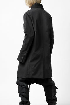 画像をギャラリービューアに読み込む, LEMURIA CLASSIC BOMBER COAT / SALT SHRINKAGE GRUNGE CLOTH (BLACK)