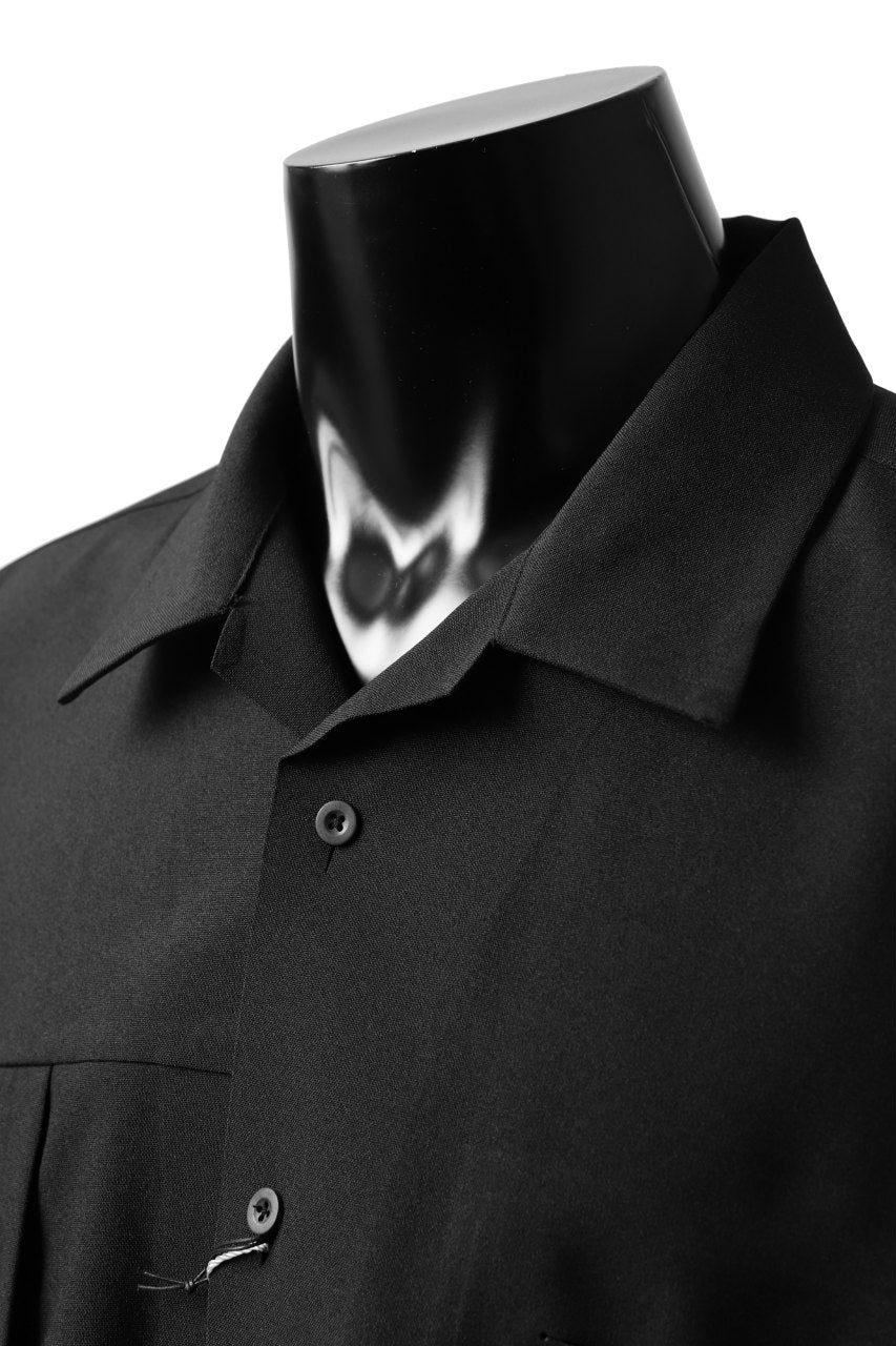 Load image into Gallery viewer, F/CE.® x GRAMiCCi PERFORMANCE LINE / SEAMLESS OPEN SHIRT (BLACK)