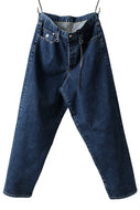 mastermind JAPAN LOOSEYFIT JEANS / 2WAY STRETCH DENIM (INDIGO)