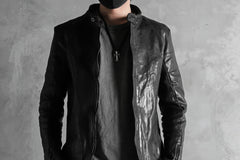 Load image into Gallery viewer, incarnation exclusive SINGLE ZIP JACKET / HORSE FULL GRAIN (BLACK EDITION)