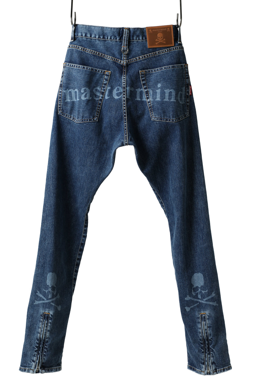 画像をギャラリービューアに読み込む, mastermind JAPAN SLIMFIT JEANS / 2WAY STRETCH DENIM (INDIGO)