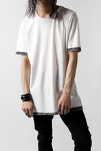 Load image into Gallery viewer, thomkrom BRUSH PAINT END T-SHIRT (OFF WHITE)