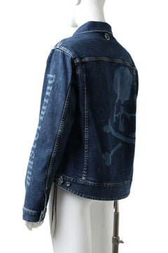 画像をギャラリービューアに読み込む, mastermind JAPAN TYPE-1st TRUCKER JACKET / 2WAY STRETCH DENIM (INDIGO)