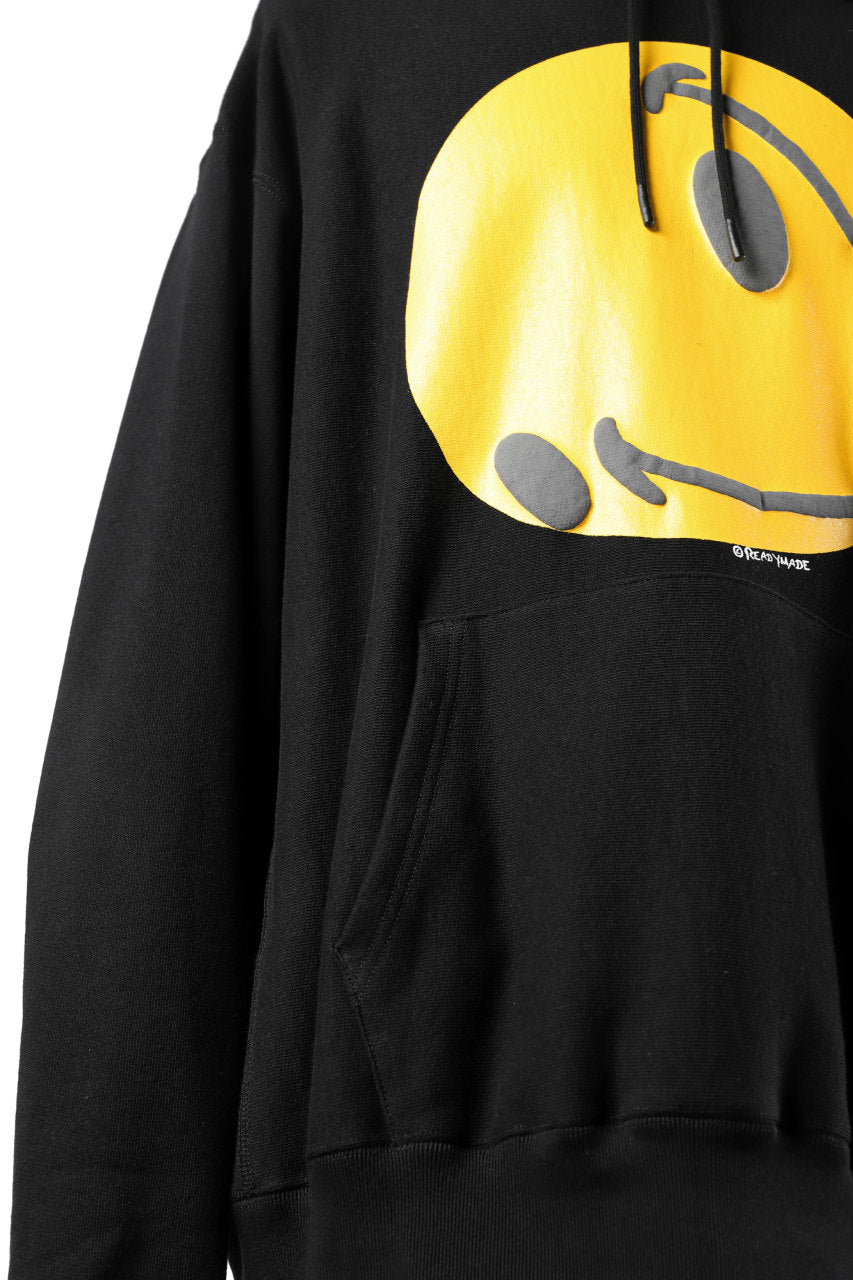 READYMADE COLLAPSED FACE HOODIE (BLACK)