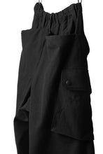 Load image into Gallery viewer, COLINA TACTICAL PANTS / WASHABLE WOOL GABA (BLACK)