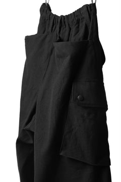 Load image into Gallery viewer, COLINA TACTICAL PANTS / WASHABLE WOOL GABA (BLACK)