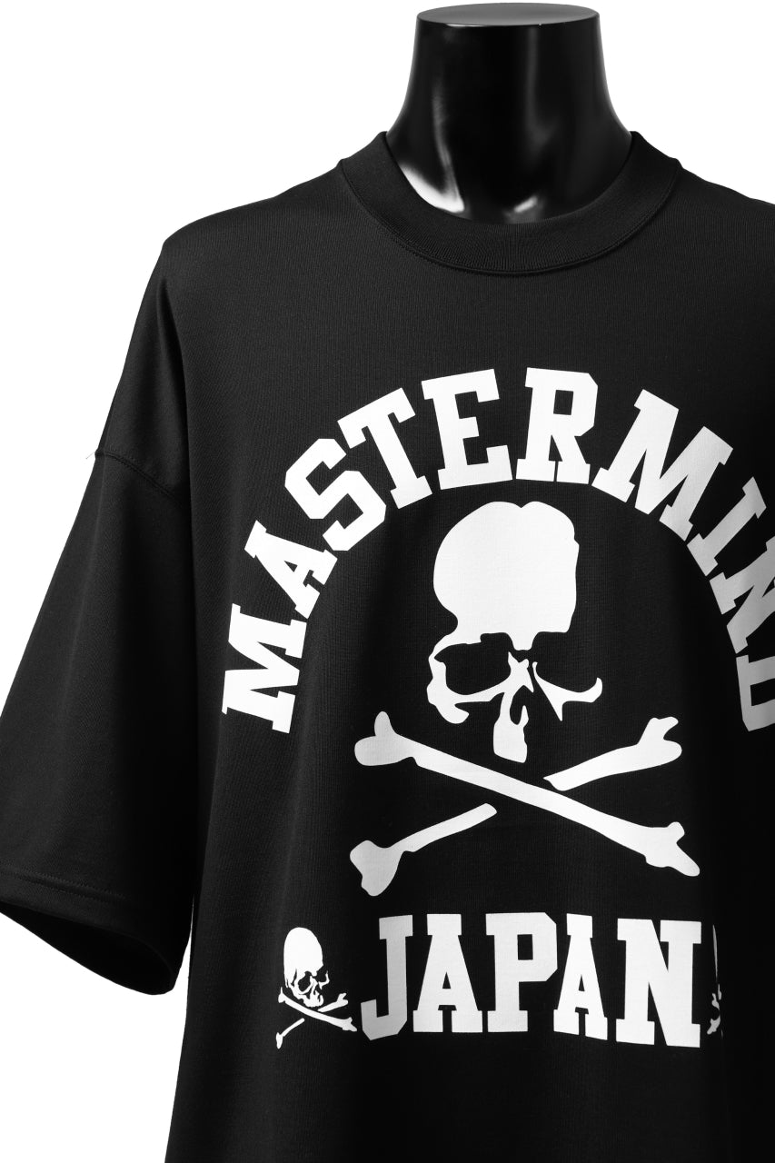 mastermind JAPAN LOGO DETAIL BOXYFIT T-SHIRT (BLACK)