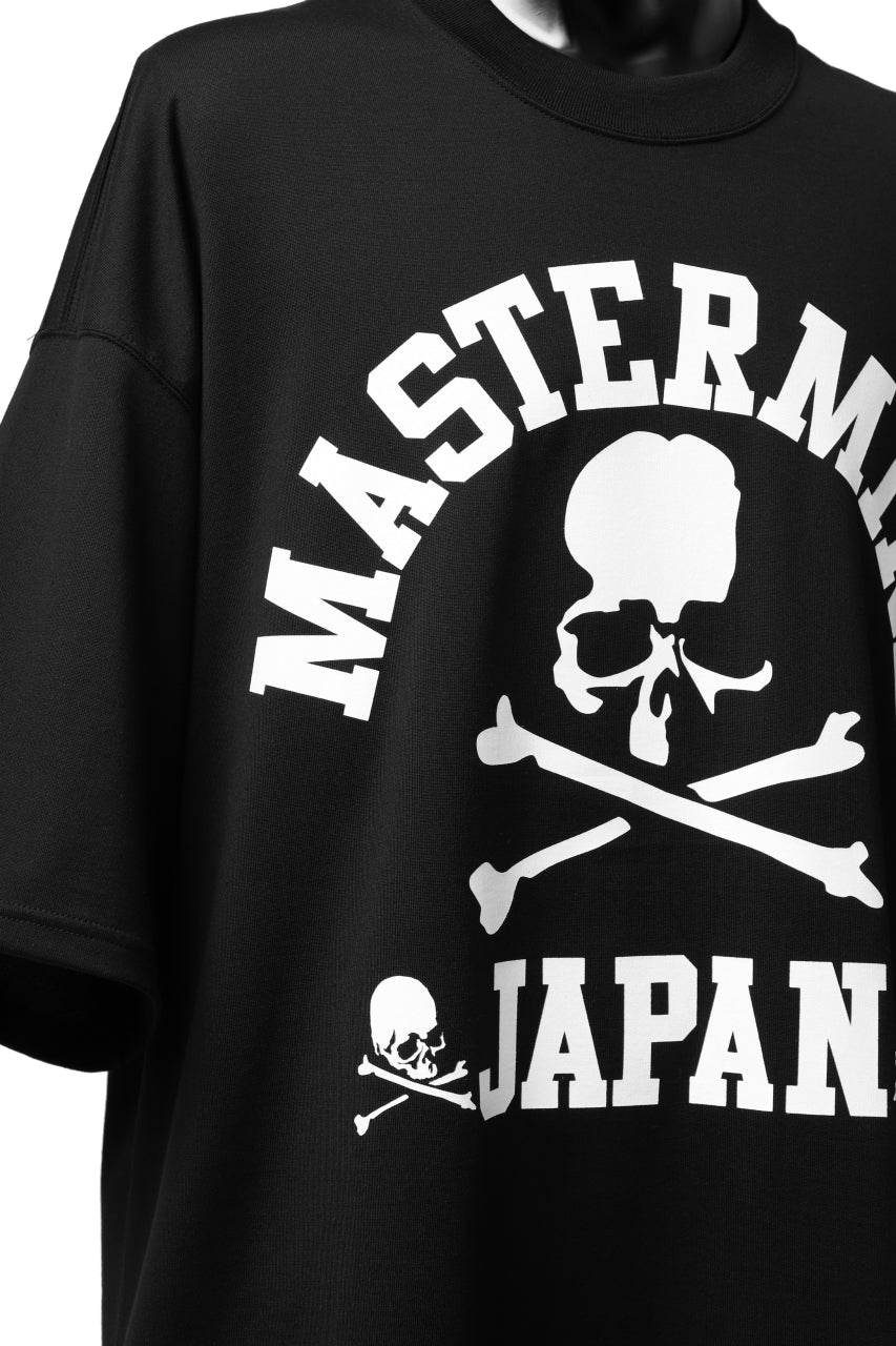 mastermind JAPAN LOGO DETAIL BOXYFIT T-SHIRT (BLACK)