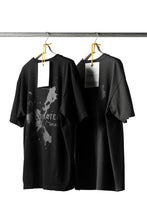 画像をギャラリービューアに読み込む, DEFORMATER.® VANISHED PRINT &quot;SPLASH&quot; T-SHIRT (BLACK)