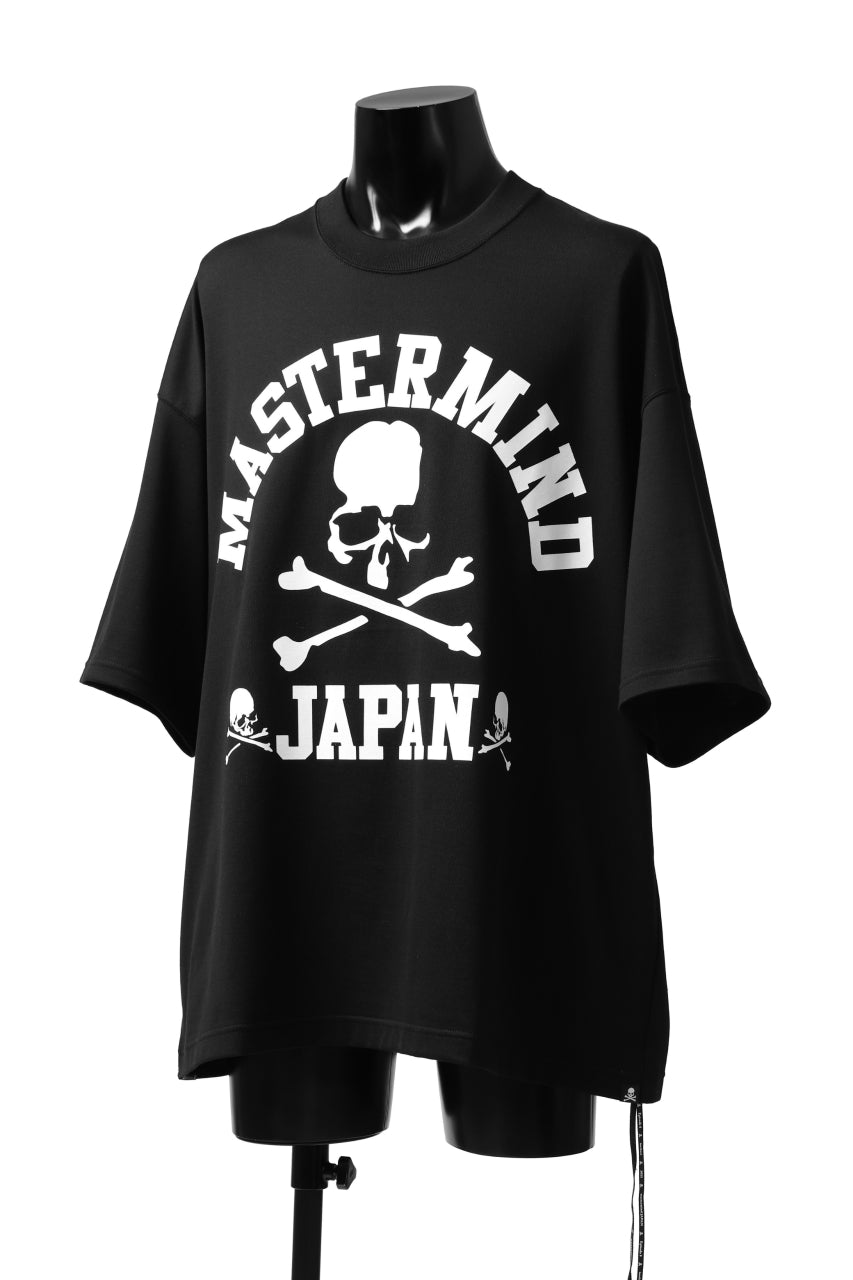 mastermind JAPAN LOGO DETAIL BOXYFIT T-SHIRT (BLACK)