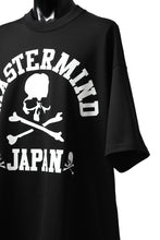 画像をギャラリービューアに読み込む, mastermind JAPAN LOGO DETAIL BOXYFIT T-SHIRT (BLACK)