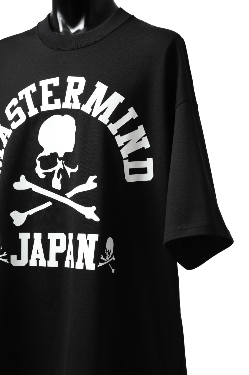 mastermind JAPAN LOGO DETAIL BOXYFIT T-SHIRT (BLACK)