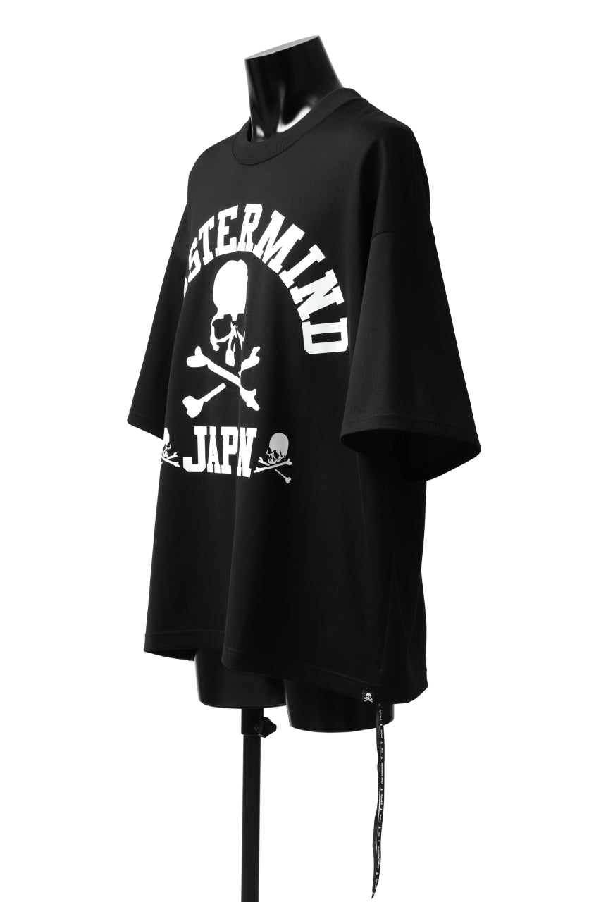 mastermind JAPAN LOGO DETAIL BOXYFIT T-SHIRT (BLACK)