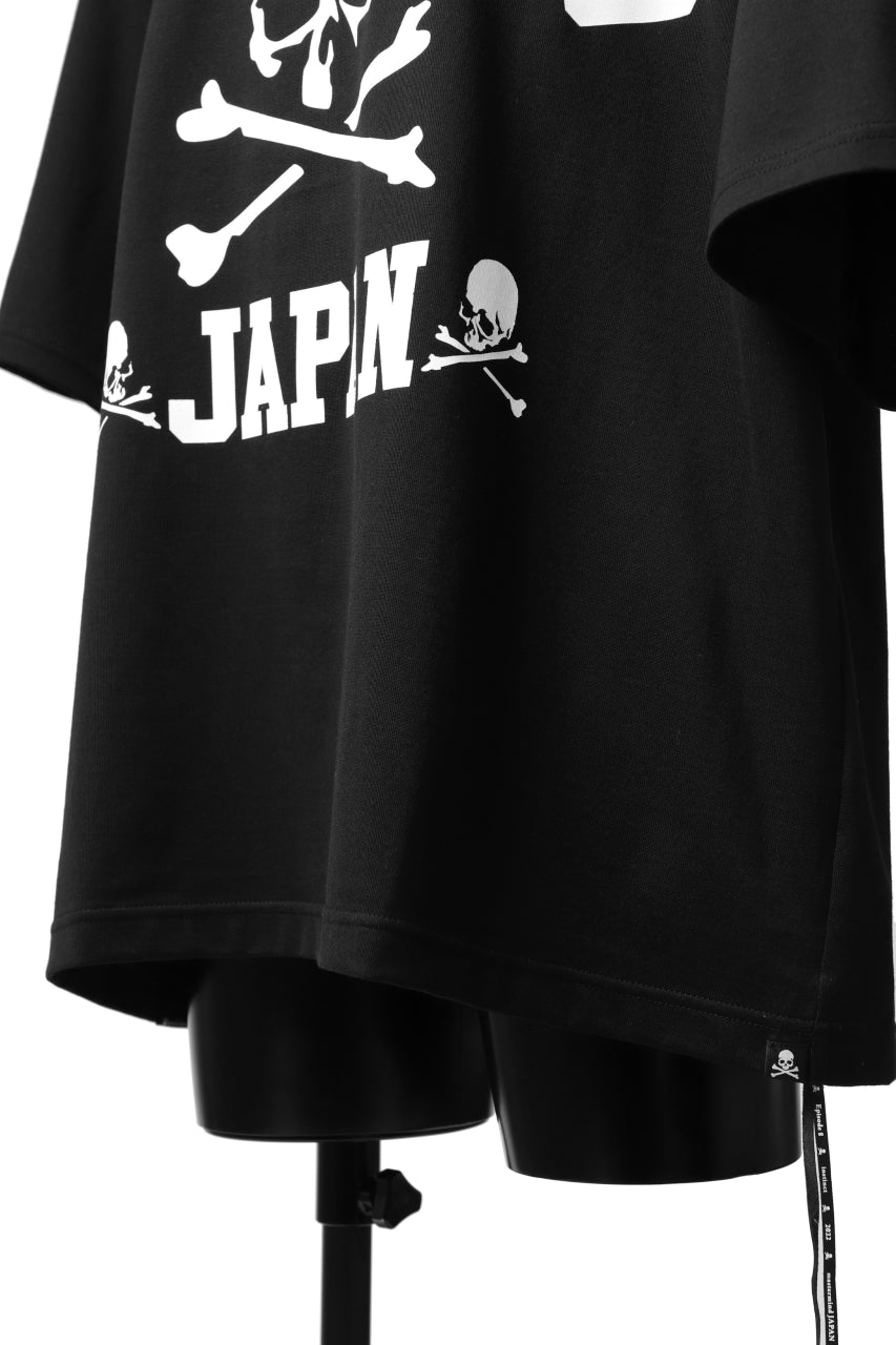 mastermind JAPAN LOGO DETAIL BOXYFIT T-SHIRT (BLACK)