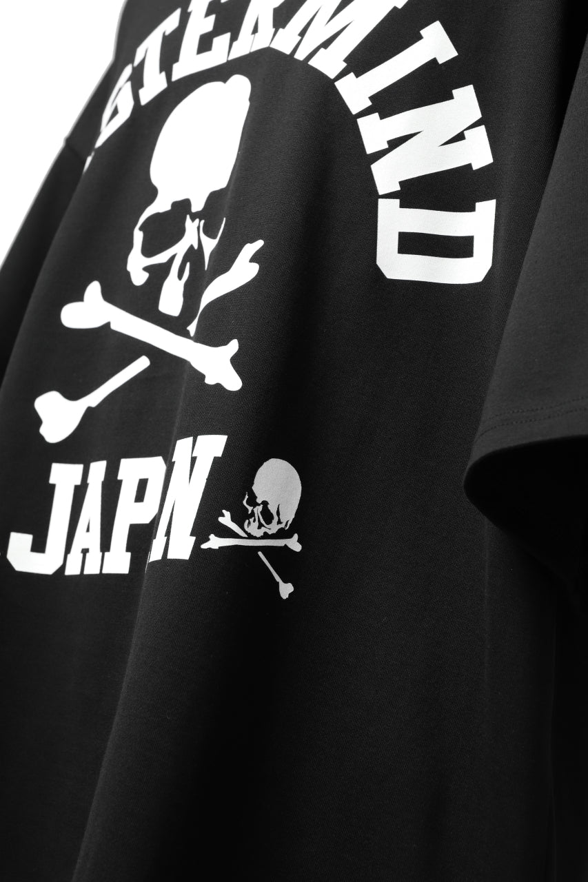 mastermind JAPAN LOGO DETAIL BOXYFIT T-SHIRT (BLACK)