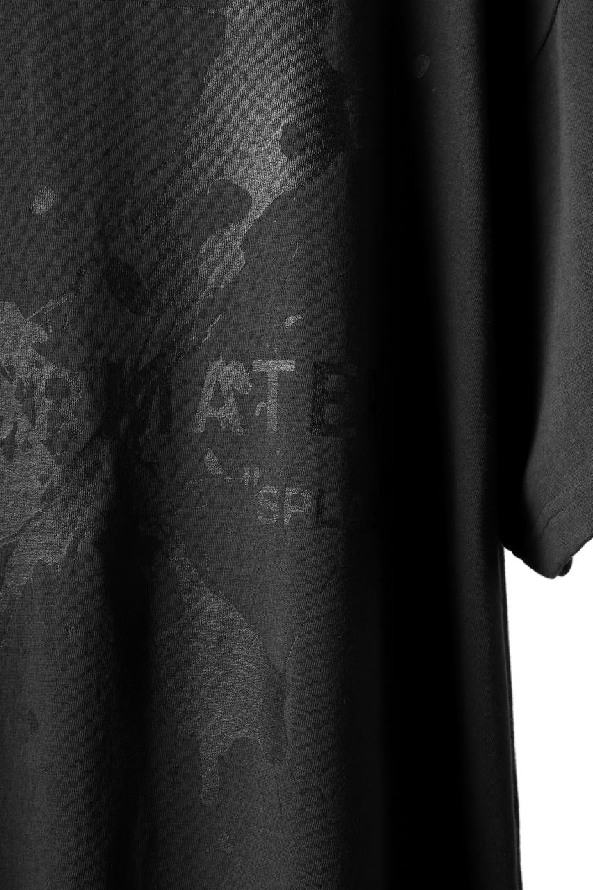Load image into Gallery viewer, DEFORMATER.® VANISHED PRINT &quot;SPLASH&quot; T-SHIRT (SUMI)