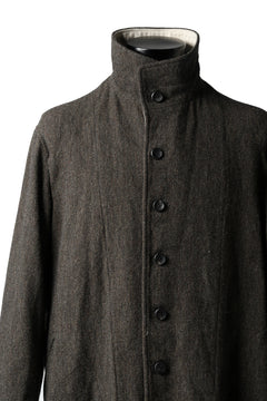 画像をギャラリービューアに読み込む, sus-sous medical coat / broke washer woven (KHAKI GREY)