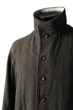 画像をギャラリービューアに読み込む, sus-sous medical coat / broke washer woven (KHAKI GREY)