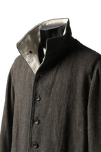 画像をギャラリービューアに読み込む, sus-sous medical coat / broke washer woven (KHAKI GREY)