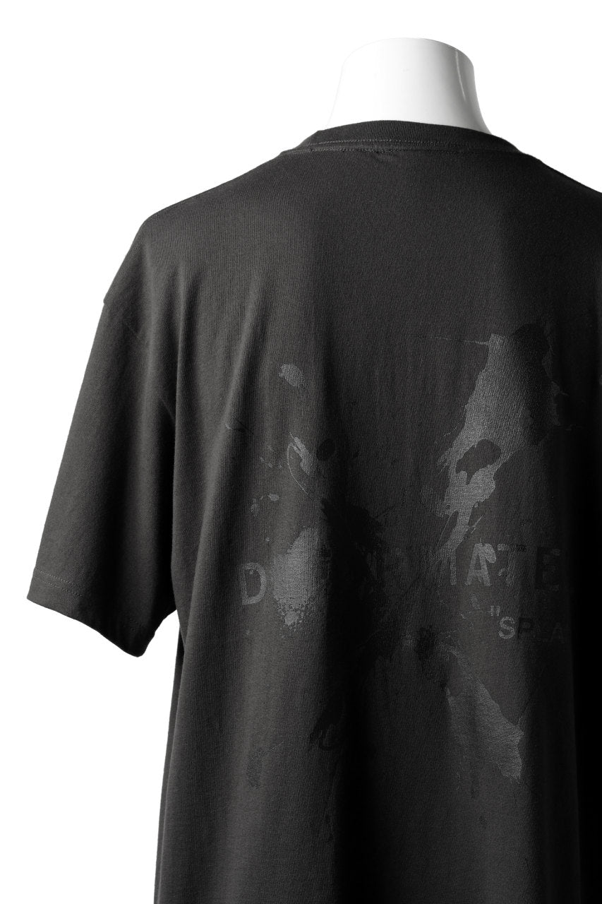 Load image into Gallery viewer, DEFORMATER.® VANISHED PRINT &quot;SPLASH&quot; T-SHIRT (SUMI)