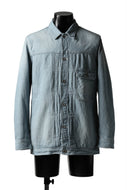 ISAMU KATAYAMA BACKLASH LOOSEY JEAN JACKET / COTTON LINEN DENIM (INDIGO)
