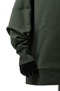 画像をギャラリービューアに読み込む, Y-3 Yohji Yamamoto CLASSIC CHEST LOGO HOODIE PARKA / FRENCH TERRY (GREEN)