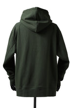 画像をギャラリービューアに読み込む, Y-3 Yohji Yamamoto CLASSIC CHEST LOGO HOODIE PARKA / FRENCH TERRY (GREEN)