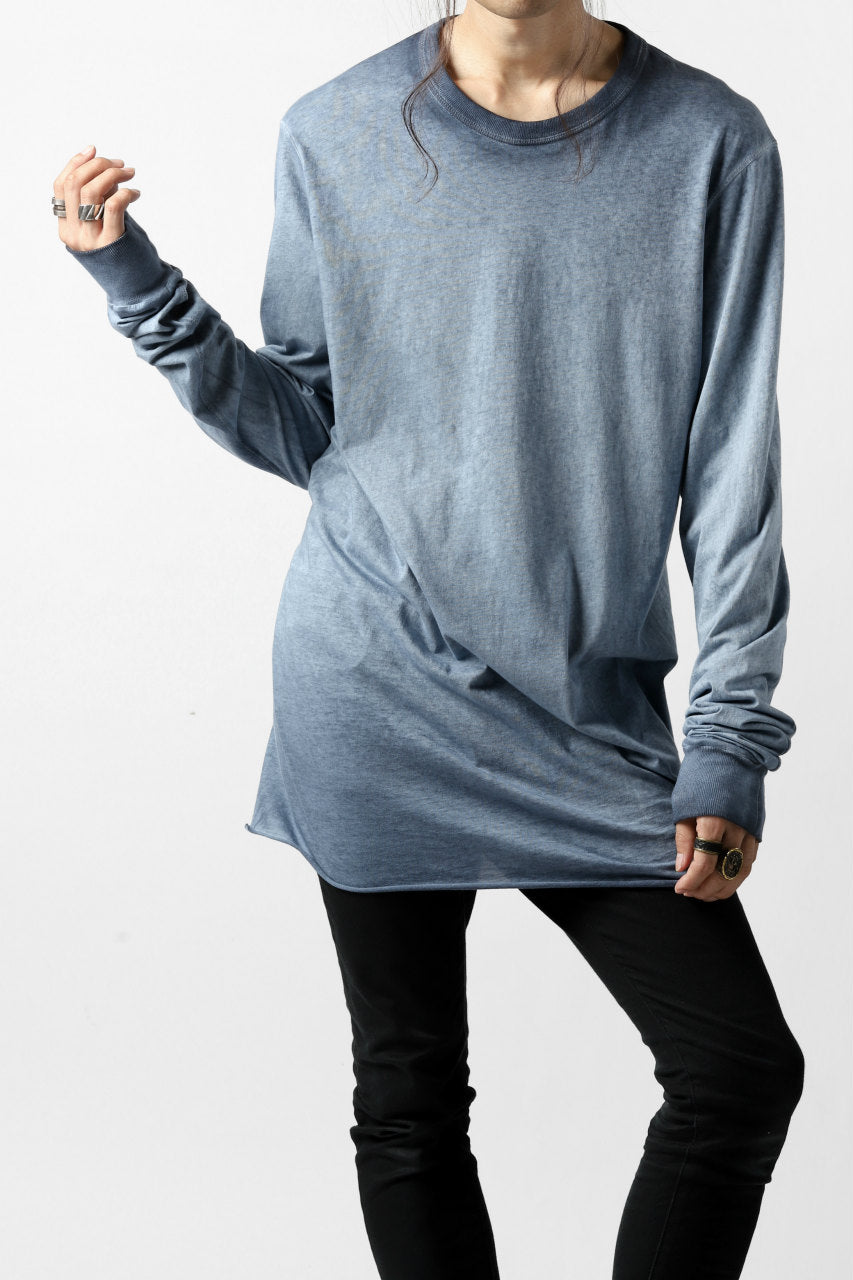 Load image into Gallery viewer, 11 BY BORIS BIDJAN SABERI LONG SLEEVE &quot;LS1B-F-1101&quot; (SYNTH BLUE)