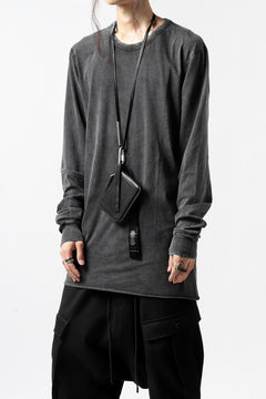 画像をギャラリービューアに読み込む, 11 BY BORIS BIDJAN SABERI WALLET with NECK STRAP &quot;WALLET2-FMM20033&quot; (BLACK)