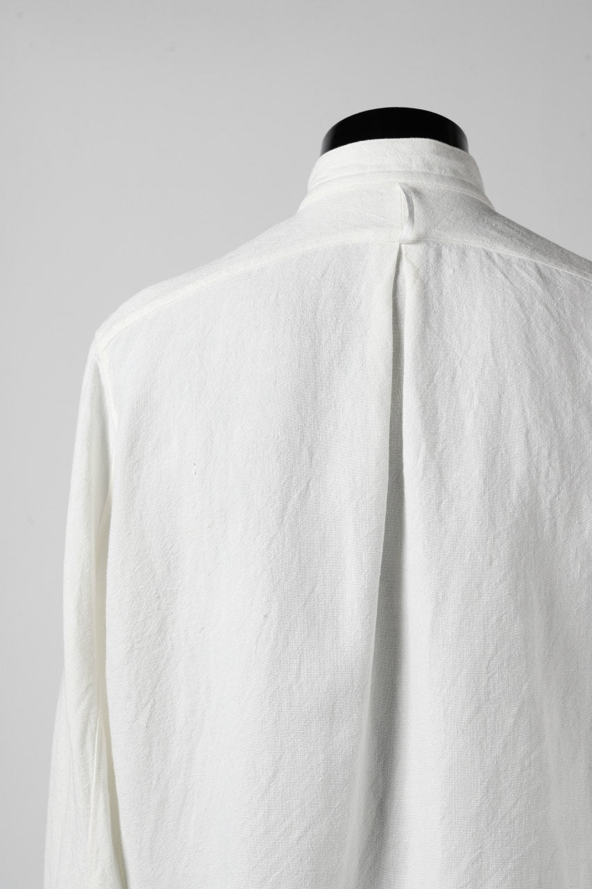 sus-sous shirt dress / L100 1/25 cloth washer (OFF WHITE)