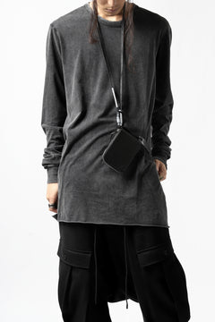 画像をギャラリービューアに読み込む, 11 BY BORIS BIDJAN SABERI WALLET with NECK STRAP &quot;WALLET2-FMM20033&quot; (BLACK)