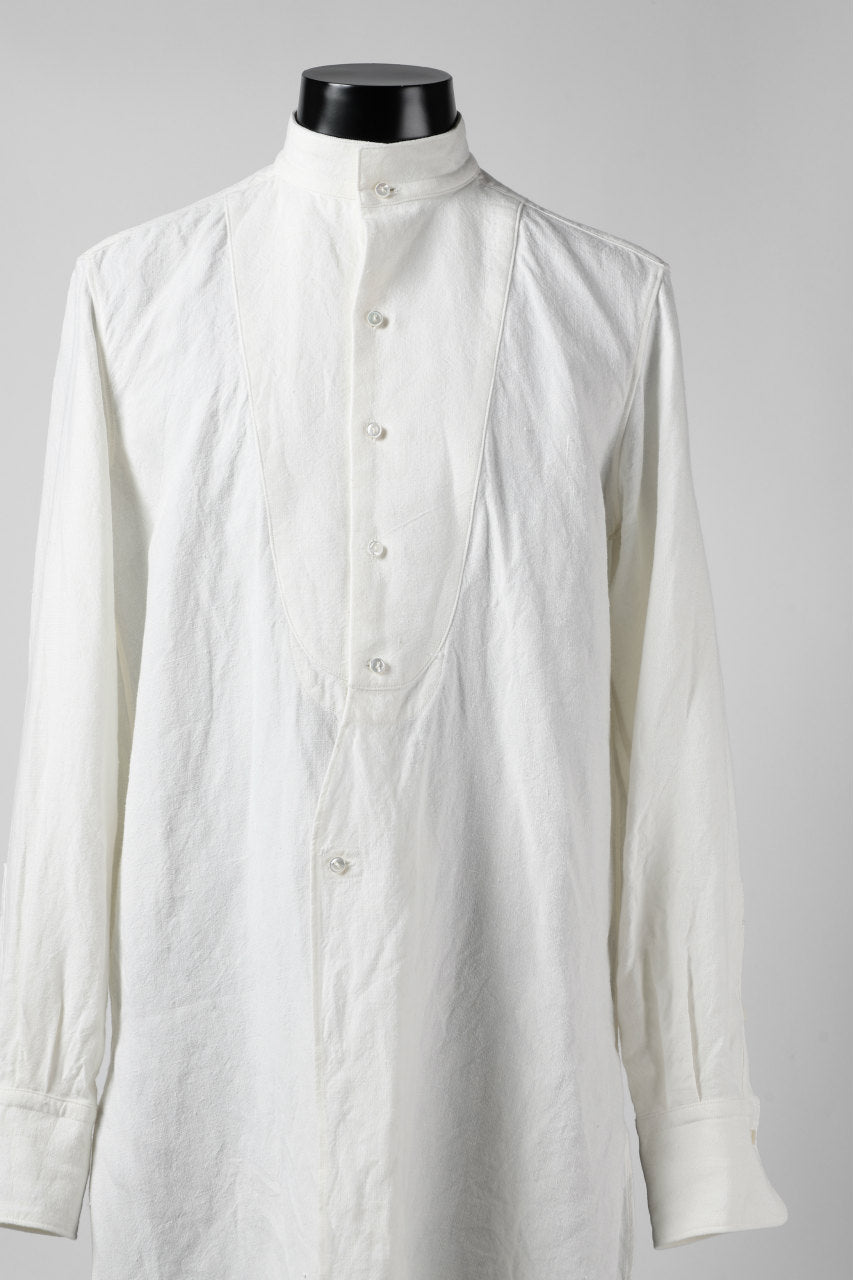 画像をギャラリービューアに読み込む, sus-sous shirt dress / L100 1/25 cloth washer (OFF WHITE)