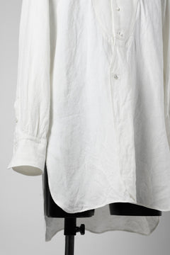 Load image into Gallery viewer, sus-sous shirt dress / L100 1/25 cloth washer (OFF WHITE)