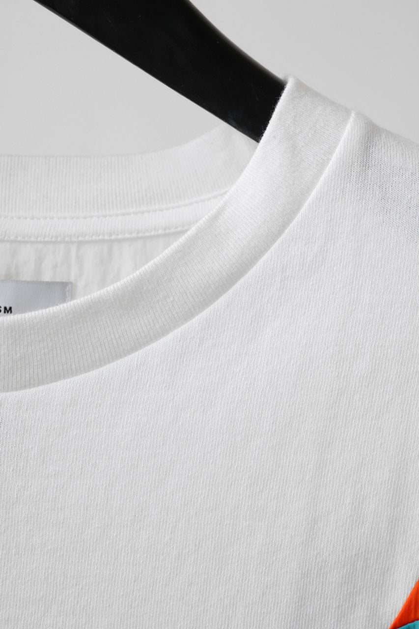 Load image into Gallery viewer, FACETASM NYLON PATCH WORK TOPS (WHITE)