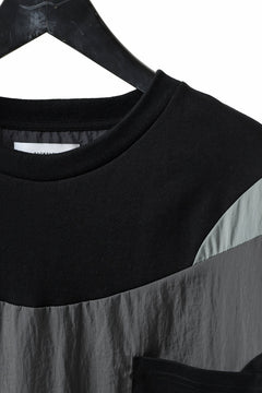 画像をギャラリービューアに読み込む, FACETASM NYLON PATCH WORK TOPS (BLACK)