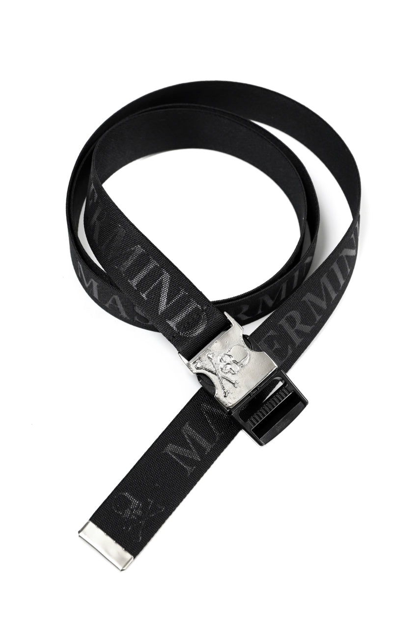 mastermind JAPAN DETACHABLE BUCKLE WOVEN BELT (BLACK)の商品ページ