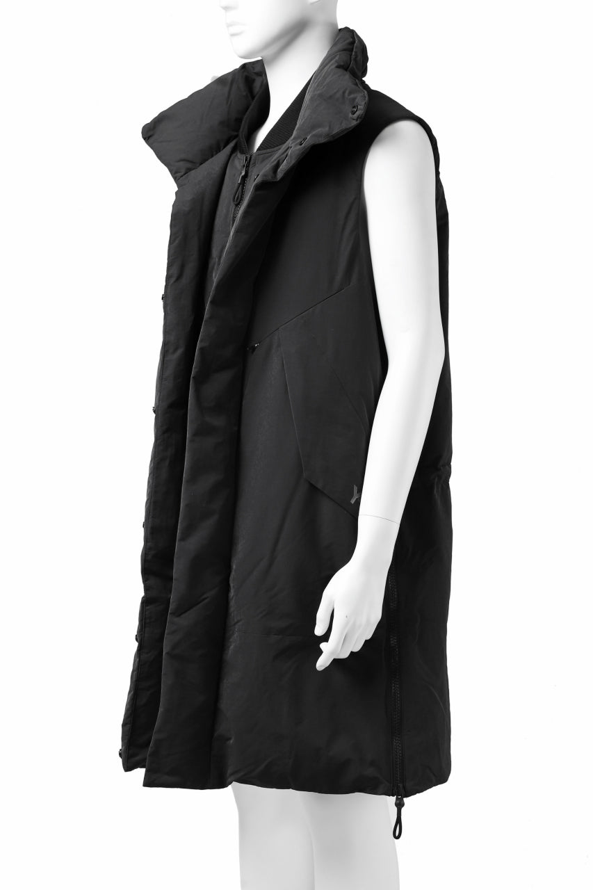 Load image into Gallery viewer, Y-3 Yohji Yamamoto M CH2 DOWN LONG VEST  / SUEDED POLY (BLACK)