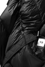 画像をギャラリービューアに読み込む, Y-3 Yohji Yamamoto M CH2 DOWN LONG VEST  / SUEDED POLY (BLACK)