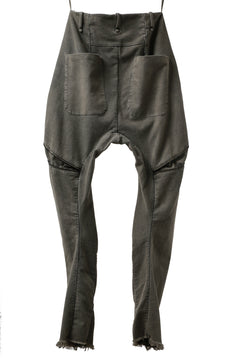 Load image into Gallery viewer, masnada ICONIC ZIP PANTS / STRETCH REPURPOSED COTTON (DUST)