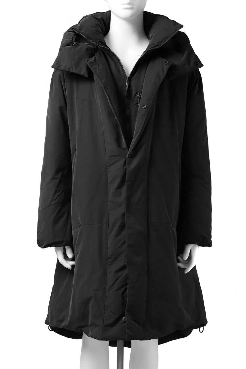 Y-3 Yohji Yamamoto M CH2 DOWN COAT / SUEDED POLY (BLACK)の商品 