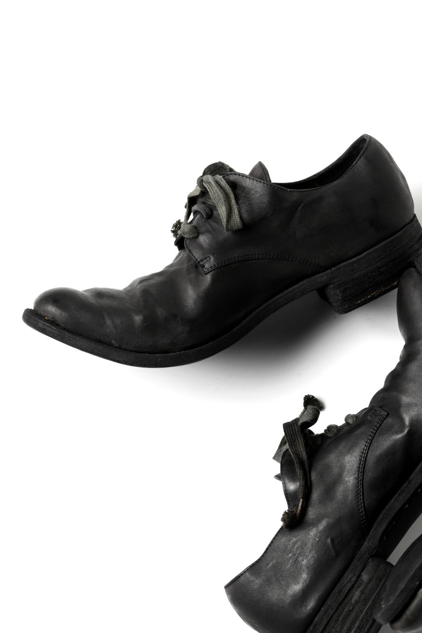 A DICIANNOVEVENTITRE A1923 DERBY SHOES 033N / HORSE FIORE OILED LEATHER (NERO)