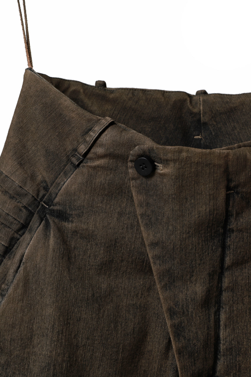 Load image into Gallery viewer, masnada BAGGY JEANS / REPURPOSED STRETCH (TARNISHED DUST)