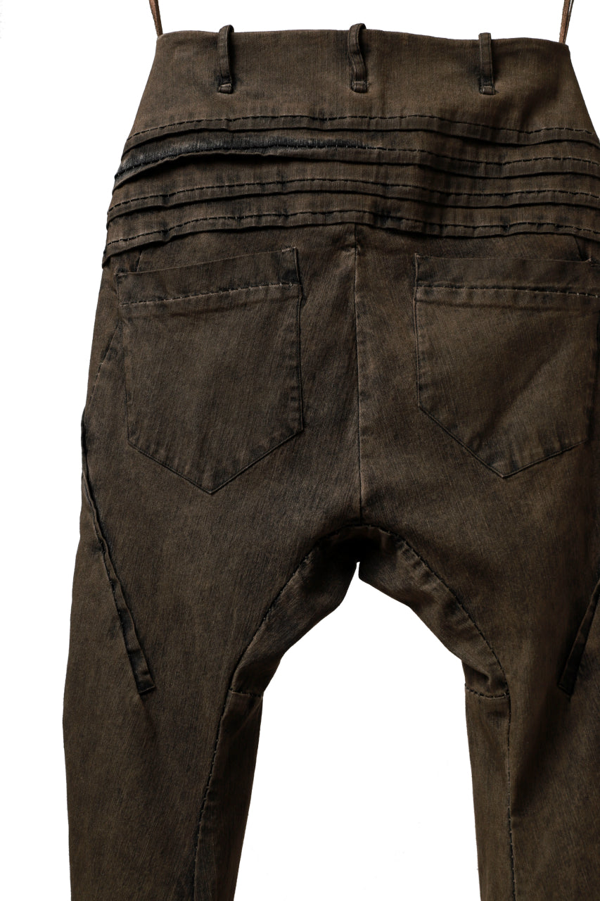 masnada BAGGY JEANS / REPURPOSED STRETCH (TARNISHED DUST)