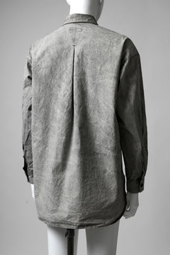 Load image into Gallery viewer, COLINA BIG MINIMAL SHIRT / ORGANIC SUPIMA COTTON BROX (STONE)